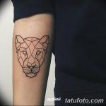 foto af geometri tatovering fra 01/13/2018 №210 - tatovering geometri -