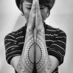 foto af geometri tatovering fra 01/13/2018 №213 - tatovering geometri -