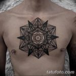 foto af geometri tatovering fra 01/13/2018 №219 - tatovering geometri -