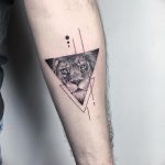 foto af geometri tatovering fra 01/13/2018 №239 - tatovering geometri -