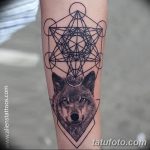 foto af geometri tatovering fra 01/13/2018 №242 - tatovering geometri -