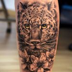 Fénykép egy gepárd tetoválásról 12.01.2020 №011 -gepárd tetoválás