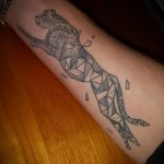 Fénykép egy gepárd tetoválásról 2020.01.12 № 009 -gepárd tetoválás