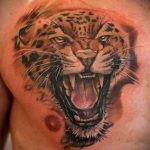 Fénykép egy gepárd tetoválásról 12.01.2020 №007 -gepárd tetoválás