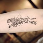 Fénykép egy gepárd tetoválásról 12.01.2020 №001 -gepárd tetoválás