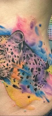 Fénykép egy gepárd tetoválásról 12.01.2020 №346 -gepárd tetoválás