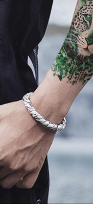 Fénykép egy gepárd tetoválásról 20.01.2020 №308 -gepárd tetoválás