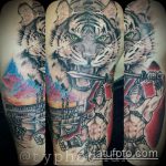 fotó a gladiátor tetoválásról # 280 - a minta érdekes változata, amely jól használható változtatásra és alkalmazásra gladiátor tetoválásként az alkaron