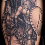 fotó a 340. számú gladiátor tetoválásról - a minta egyedi változata, amely jól használható a gladiátor tetoválás maximus átalakítására és alkalmazására