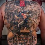 fotó a 814 számú gladiátor tetoválásról - a minta méltó változata, amely jól használható változtatásra és alkalmazásra gladiátor tetoválásként a vállán