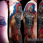 fotó a gladiátor tetoválásról, 554. szám - a kép hűvös változata, amely jól használható a film átalakítására és tetoválási gladiátorként való alkalmazására