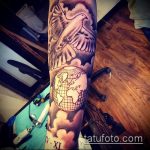 fotó a 140 -es galamb tetoválásról - a minta exkluzív változata, amely könnyen használható átalakítására és tetoválásként történő alkalmazására a galamb nyakán