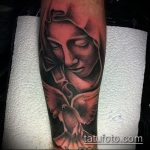 fotó a 653. számú galamb tetoválásról - a minta érdekes változata, amely könnyen használható felülvizsgálatra és három galamb tetoválásként történő alkalmazására