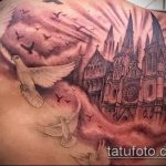 fotó egy galamb tetoválásról # 530 - a minta hűvös változata, amely könnyen használható átalakítására és galamb tetoválásként történő alkalmazására a csuklón