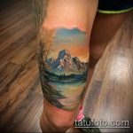 fotó a 347 -es számú hegyi tetoválásról - a kép hűvös változata, amely jól használható revízióhoz és tetováláshoz hegyi egyiptomban