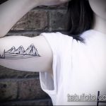 fotó a 206. számú hegyi tetoválásról - a kép méltó változata, amely könnyen használható hegyi tetoválás grafikájának feldolgozására és alkalmazására