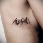 fotó a hegyi tetoválásról # 366 - a minta hűvös változata, amely könnyen használható a hegy és a farkas tetoválás átalakítására és alkalmazására