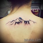 fotó a 346 -os hegyi tetoválásról - a kép méltó változata, amely sikeresen használható feldolgozásra és hegyi tetoválásra a karon