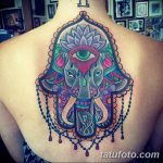 Fénykép Hamsa tetoválásrajzról 2018.10.20. №057 - Hamsa tetoválásrajz -