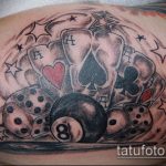 A kocka tetoválás fotója # 595 a minta méltó változata, amely könnyen használható a kocka és a lóhere megváltoztatására és tetoválásként történő alkalmazására