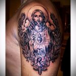 240. számú Jézus Krisztus tetoválás fotója - a rajz érdekes változata, amely könnyen használható felülvizsgálathoz és alkalmazáshoz, mint Jézus Krisztus tetoválása az alkaron