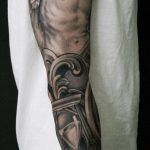 A 342 -es számú Jézus Krisztus -tetoválás fotója - a rajz exkluzív változata, amely jól használható feldolgozására és alkalmazására, mint Jézus Krisztus tetoválása az oldalán