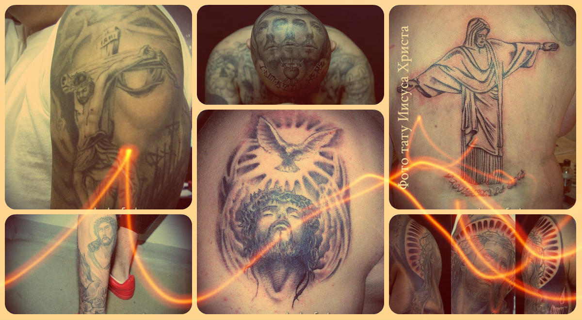 Fotó Jézus Krisztus tetoválásról - galéria kész tetoválásokról a fotón