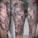 Nő tetoválás ikon - fotó opció