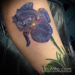 A meglévő írisz tetoválás remek példája - a rajz alkalmas írisz tetováláshoz bw