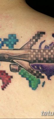 снимка на пикселна татуировка 27.03.2019 №056 - пикселна татуировка -