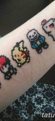 снимка на пикселна татуировка 27.03.2019 №058 - пикселна татуировка -