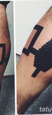 снимка на пикселна татуировка 27.03.2019 №066 - пикселна татуировка -