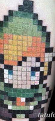 снимка на пикселна татуировка 27.03.2019 №067 - пикселна татуировка -