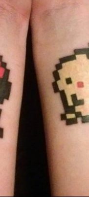 снимка на пикселна татуировка 27.03.2019 №072 - пикселна татуировка -