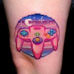 снимка на пикселна татуировка 27.03.2019 №016 - татуировка пиксел -