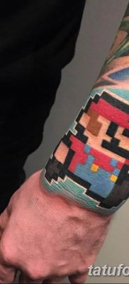 снимка на пикселна татуировка 27.03.2019 №038 - пикселна татуировка -