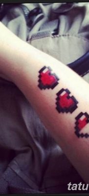 снимка на пикселна татуировка 27.03.2019 №039 - татуировка пиксел -