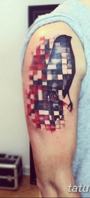 снимка на пикселна татуировка 27.03.2019 №041 - пикселна татуировка -