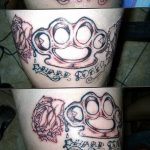 Fotó sárgaréz csukló tetoválásról 2018.09.11. №015 - réz csukló tetoválás -