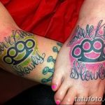 Fotó sárgaréz csülök tetoválásról 2018.09.11. №031 - réz csukló tetoválás -