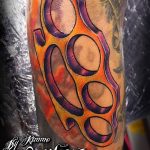 Fotó sárgaréz csukló tetoválásról 2018.09.11. №043 - réz csukló tetoválás -