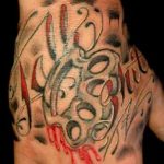 Fotó egy sárgaréz csülök tetoválásról, kelte: 2018.09.11. №044 - tetovált sárgaréz csülök -