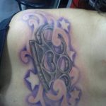 Fotó egy sárgaréz csülök tetoválásról, kelte: 2018.09.11. №046 - tetovált sárgaréz csülök -