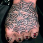 Fotó egy sárgaréz csülök tetoválásról, kelte: 2018.09.09. №064 - tetovált sárgaréz csülök -