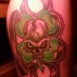 Fotó egy sárgaréz csülök tetoválásról, kelte: 2018.09.09. №065 - tetovált sárgaréz csülök -