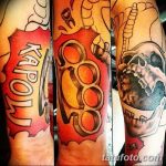 Fotó egy sárgaréz csülök tetoválásról, kelte: 2018.09.11. №134 - tetovált sárgaréz csülök -