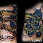 Fotó sárgaréz csukló tetoválásról 2018.09.11. №114 - réz csukló tetoválás -