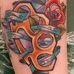 Fotó egy sárgaréz csülök tetoválásról, kelte: 2018.09.11. №112 - tetovált sárgaréz csülök -