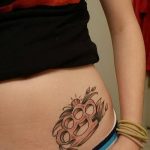 Fotó sárgaréz csukló tetoválásról 2018.09.11. №069 - réz csukló tetoválás -