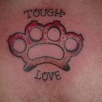 Fotó egy sárgaréz csülök tetoválásról, kelte: 2018.09.11. №184 - tetovált sárgaréz csülök -